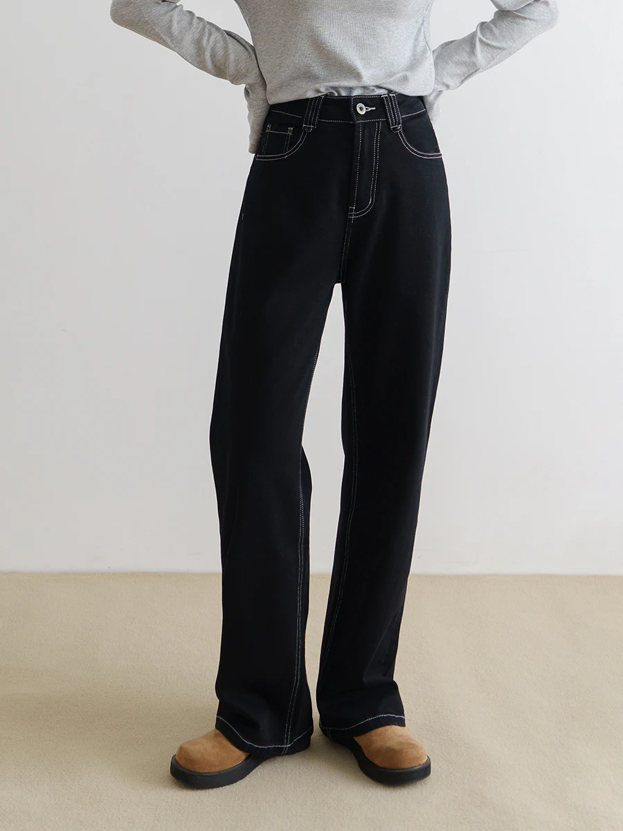 

Floradance элитные женские узкие прямые джинсы American Sle Spring Faion Sensation драпированные длинные брюки для похудения