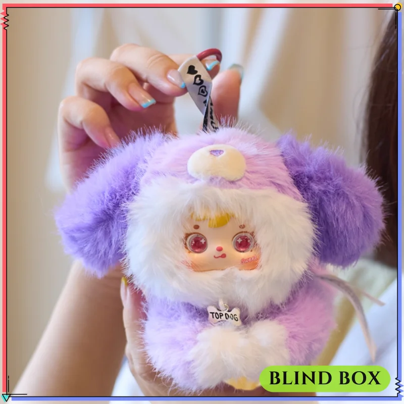 สินค้าใหม่ ซีรีส์ New Spot Air Hibiscus Three Little Hair Samuel Puppy Party ของแท้ กล่องสุ่ม จี้ห้อยกระเป๋า ของตกแต่ง ของขวัญเซอร์ไพรส์