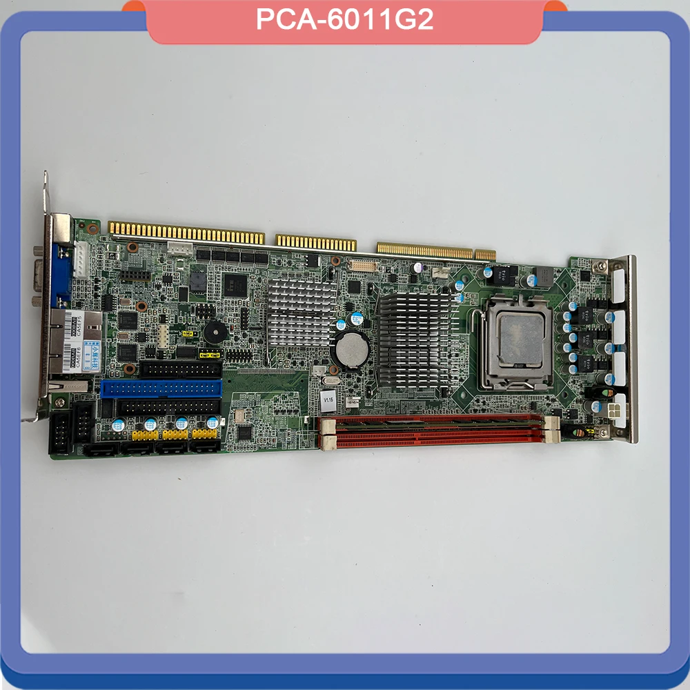 Industrial Control Motherboard With CPU Device Motherboard PCA-6011 Rev.A1 PCA-6011G2