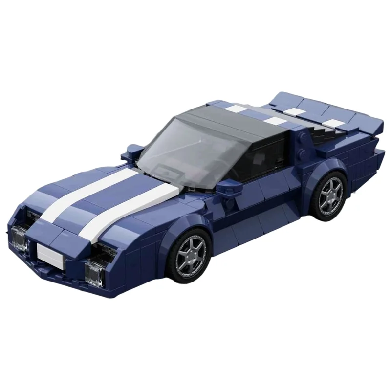 MOC Building Blocks Third Generation Racing Car Detailed Realistic Sports Vehicle DIY Brick Kit Desktop Collectible Display