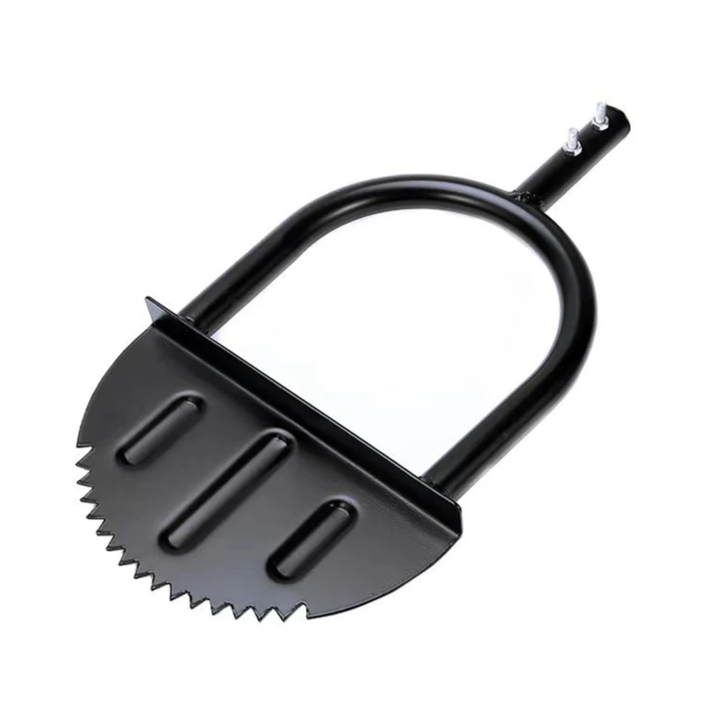 Handheld Grass Serrated Cutter Multifunctional Half Moon Lawn Edger Wear-resistant Reinforced Gardening for Courtyards Driveways