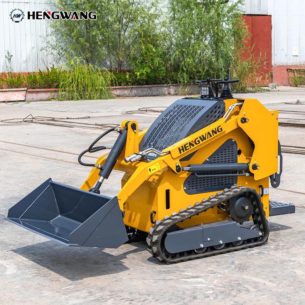 Mini Crawler Skid Stuur Loader Kleine Skid-Stuur En Compacte Track Laders Aangepaste Landbouwmachines HW-T360