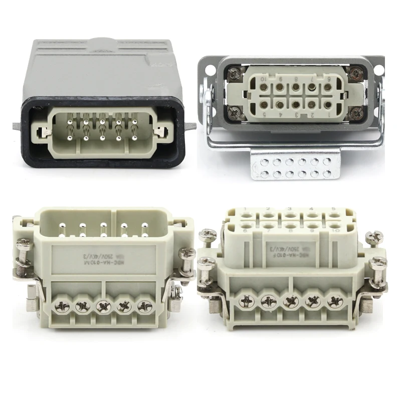 Small 10/16/32 Heavy duty connector HA 250V 16A