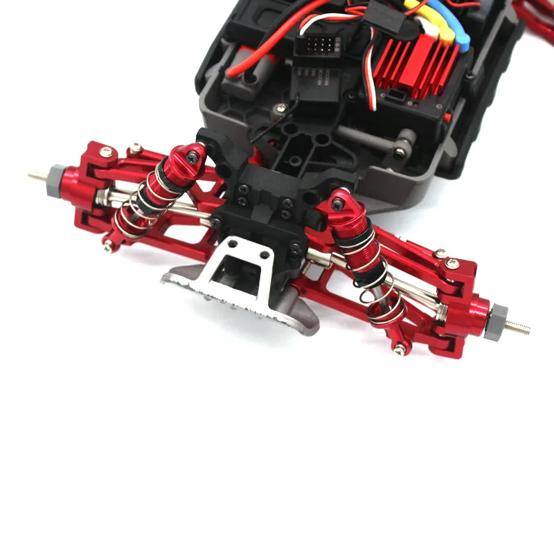 สําหรับ MJX Hyper Go 16207 16208 16209 16210 H16 H16BM 1/16 รีโมทคอนโทรลรถชิ้นส่วนโลหะอุปกรณ์เสริมพวงมาลัย