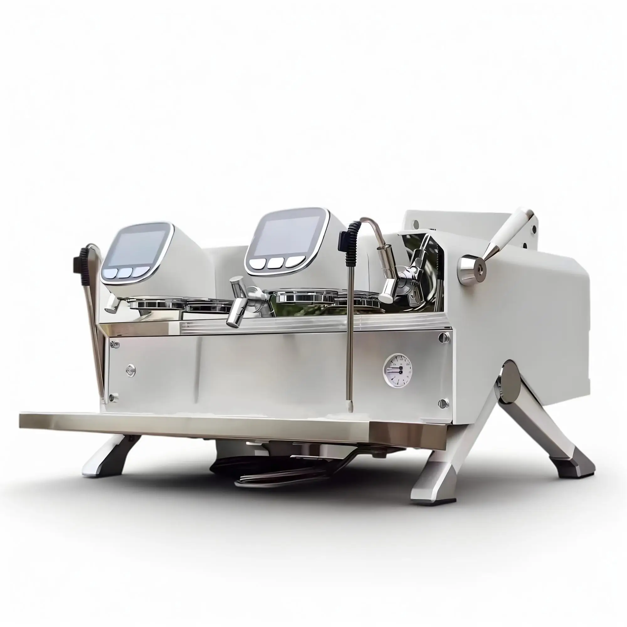 

Professional Multi-boiler T3 Heating System 6mm Thick Aluminum Alloy Body Espresso Machine Coffe Coffee Machine