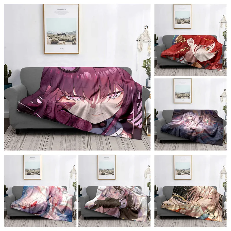 

Home decoration plush Sofa blanket Colorful Animal Bedspread on the bed anime fluffy soft blankets thick blanket for winte