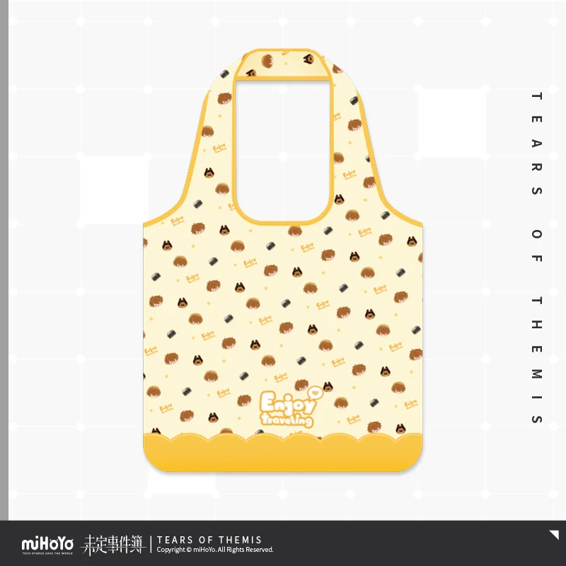 MiHoYo Official Shopping Bags Cute Game Tears Of Themis Luke Pearce Vilhelm Richard Albert Handbag Cosplay Accessories Fans Gift