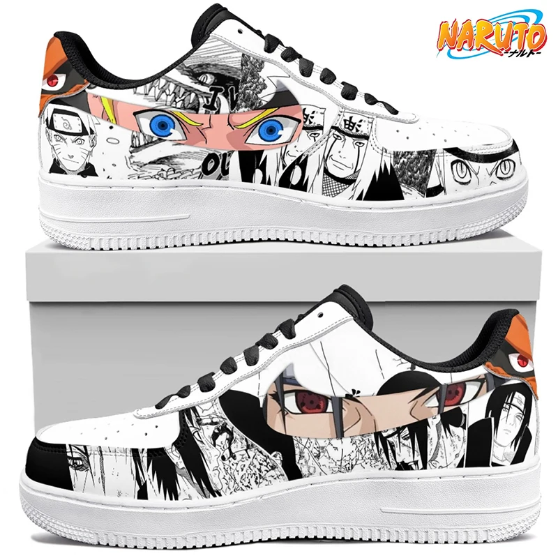 Cosplay Sneakers Anime Naruto Couple Set Outdoors Hiking Casual Shoes Wear-Resistant Comfort Basketball Shoes Boy Birthday Gift
