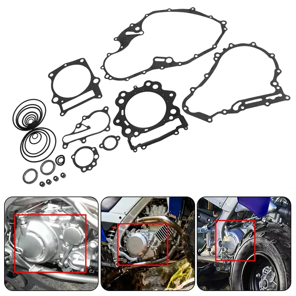 

Compatible For Yamaha Raptor 700 YFM700R 2006-2014 1 Set Engine Gaskets Kit ATV Models Accessories Hot Sell