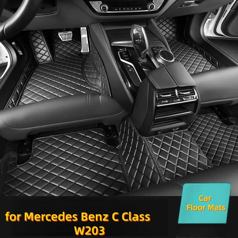 

Custom Car Floor Mats For Mercedes Benz C Class W203 2004-2007 W204 W205 W206 2023 Years Interior Details Car Accessories Carpet