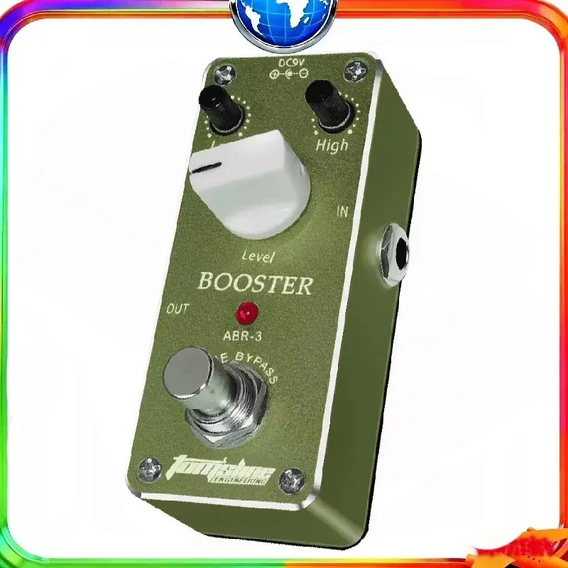 

Aroma ABR-3 Booster Effect Pedal Mini Electric Guitar Effect Pedal Aluminum Alloy Housing True Bypass Guitar Parts & Accessories