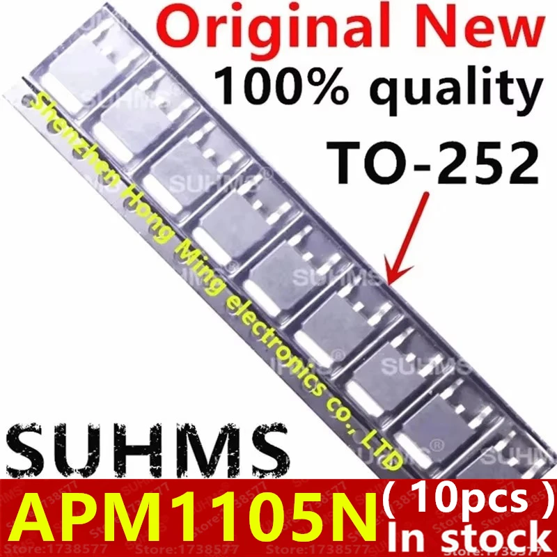 (10 piezas) 100% nuevo Chipset APM1105N APM1105NUC APM1105NUC-TRG TO-252