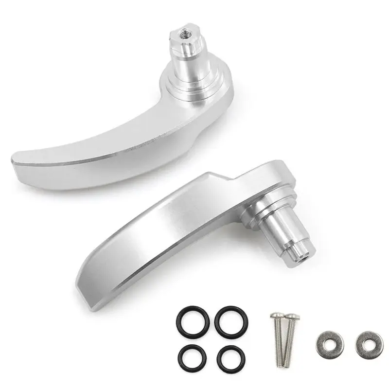 Motorcycle Saddlebag Seat Belt Buckle Pull Rod Kit For Touring Electra Glide Road King FLHR FLTRX 14-21
