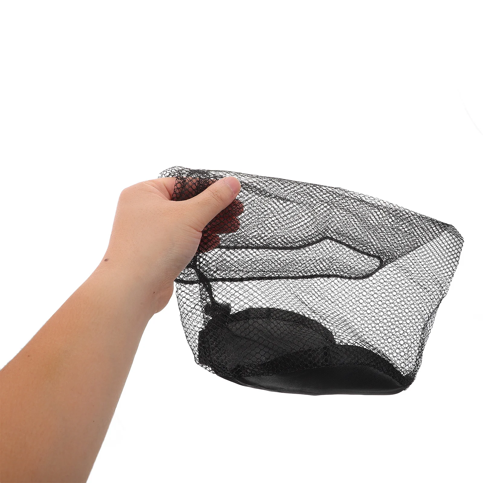 حقيبة أدوات الزينة للسفر ذات سعة كبيرة، حقيبة شاطئ رملية محمولة، منظم شبكي قابل للطي، حقيبة تخزين المكياج للنساء