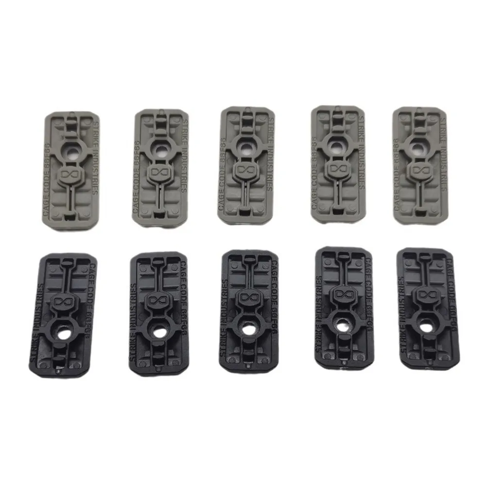 SI Wood Protector Nylon SI Rail Set Soft Egg Toy Accessories KeyMod/M-lok Dual System Universal