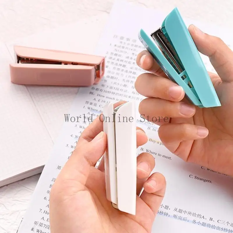 Мода Stapler Stapler School School Office Binding Paper Stapler Small Stapler 87HC