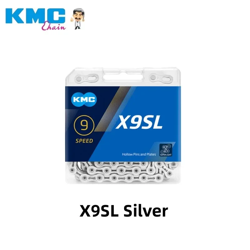 KMC X9SL/X10SL/X11SL Bike Chain Gold Silver Chain 9/10/11 Speed for SRAM MTB/Road Bike Chain