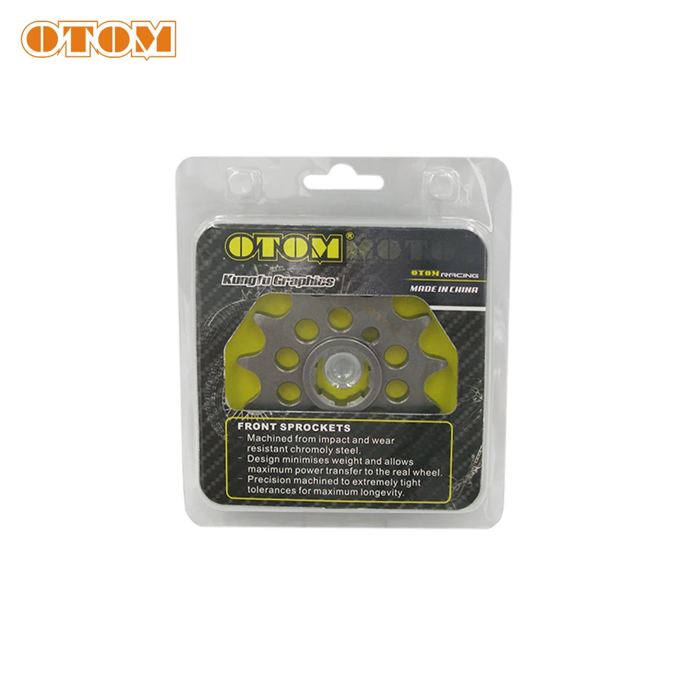 OTOM Motorcycle Front Sprocket Forged Lightweight Chain 520-13T For ZONGSHEN CB250-F CB250D-G MOTOLAND AVANTIS ENDURO GR7 GR8