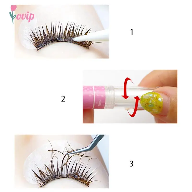 10ml Eyelash Extension Glue Remover Transparent Non-irritating Quick Drying Adhesive Gel Remover Eye Lashes Make Up Remover Pen