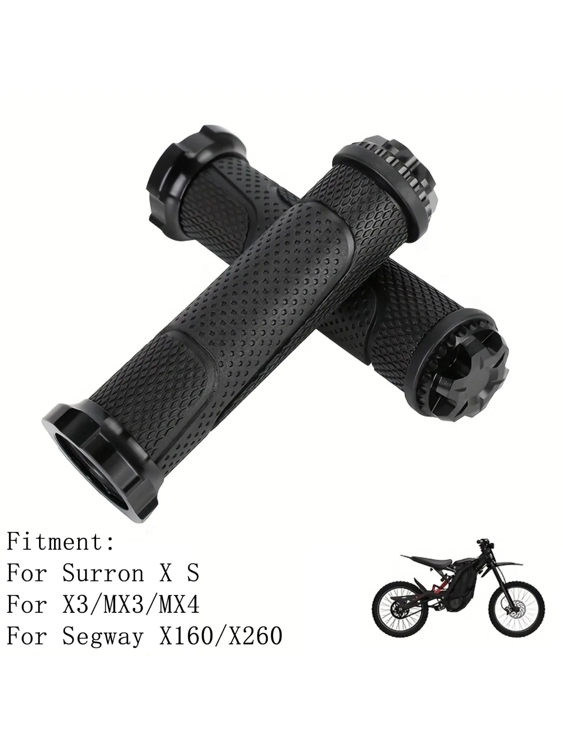 AliExpress JFGRACING Motorcycle Textured Handlebar Grips for Surron Light Bee Lightbee X S TALARIA Sting X3 MX3 MX4 E-Bike Electric Bike