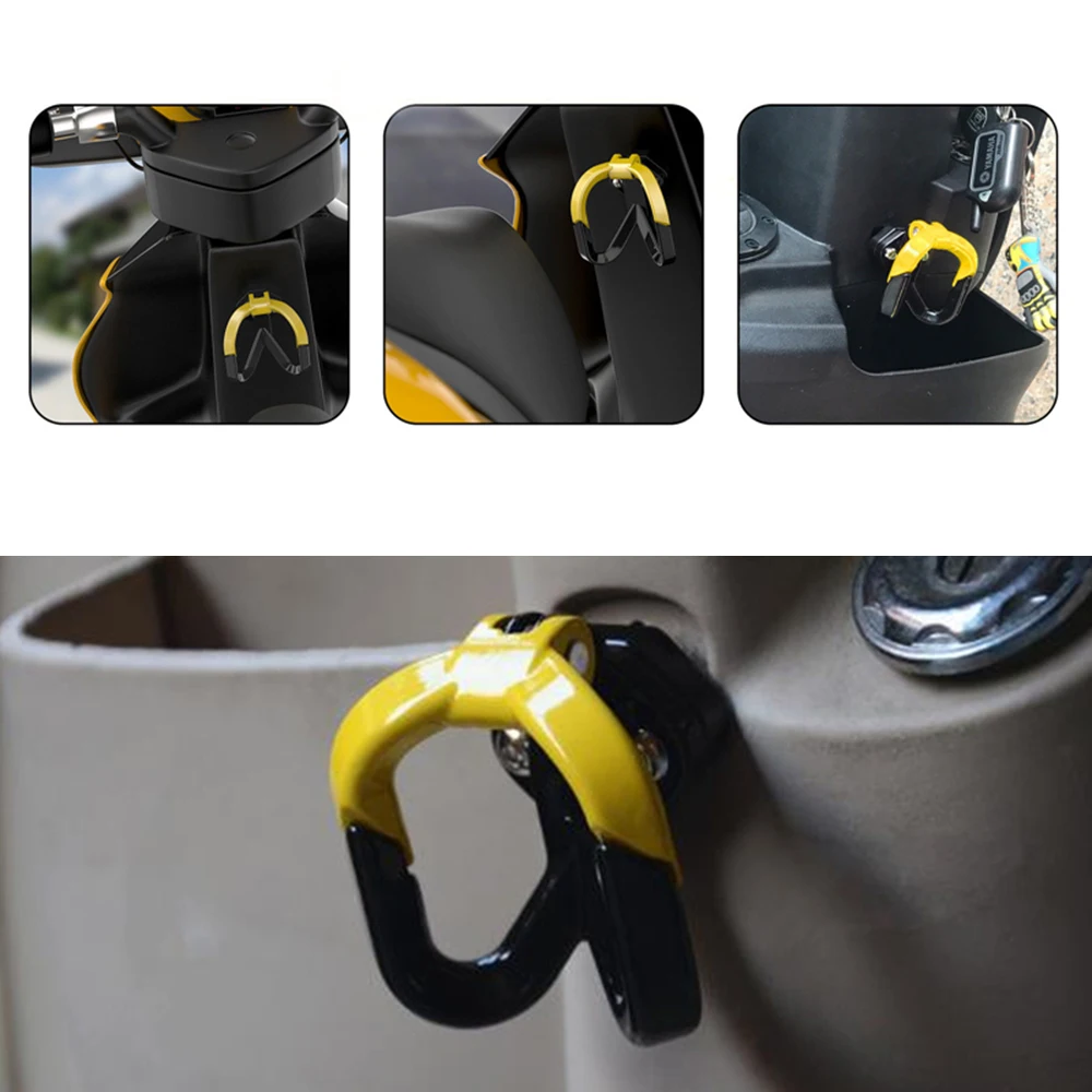 

6 Color Multifunction Motorcycle Hook Luggage Bag Hanger Helmet Claw Double Bottle Carry Holders For Moto Accessories