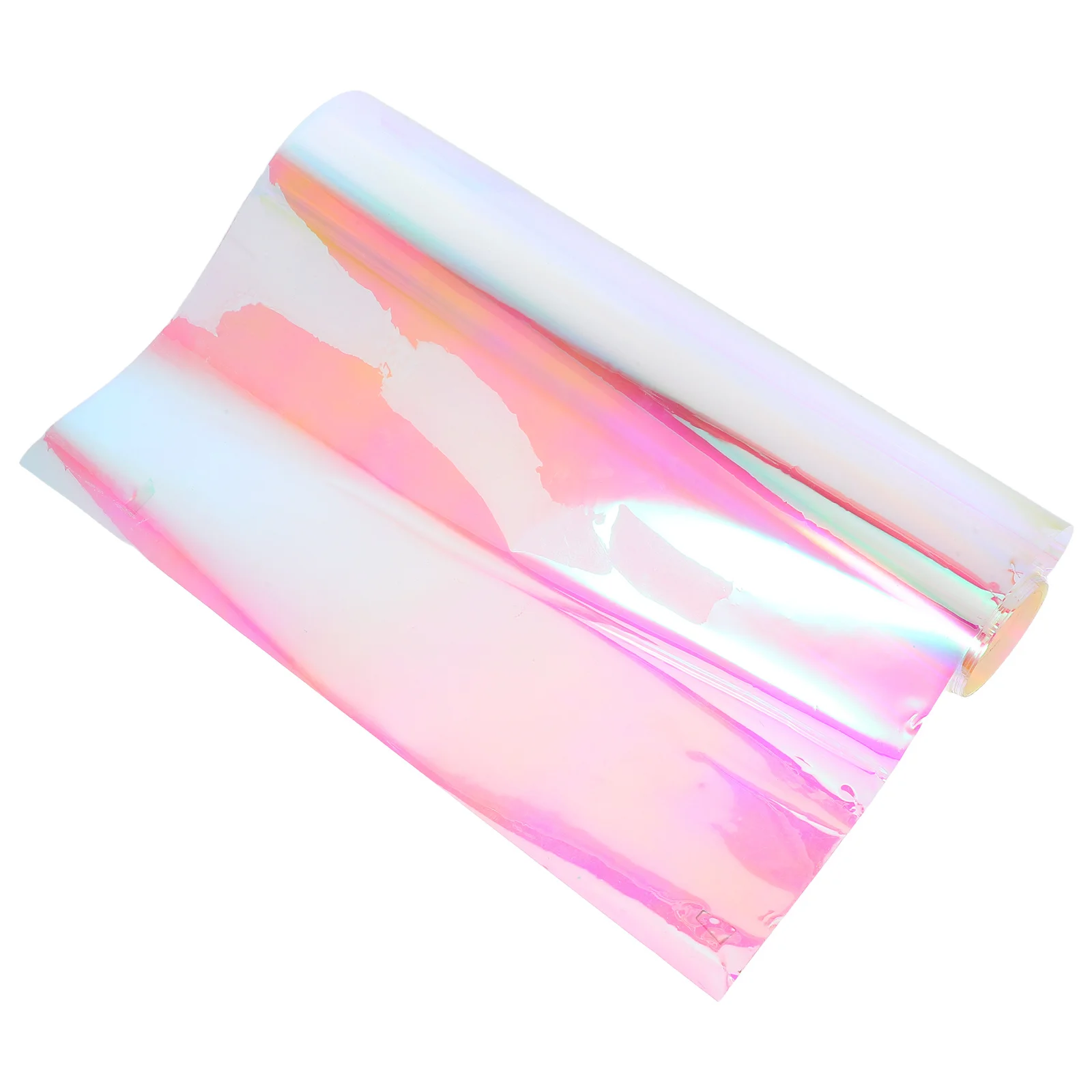 

250X40Cm Iridescent Sunset Lamp Film Self Adhesive Holographic Window Decor For Home Office Bedroom Party Light Diffusing