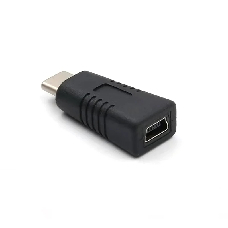 Mini USB Female to Type C Male Adapter Anti Corrosion Portable Phone Converter