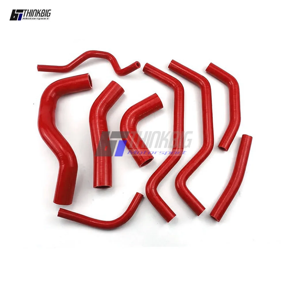 Silicone Radiator Hose Kit For 1998-2003 Suzuki Jimny JB33 1.3L G13BB (9pcs)