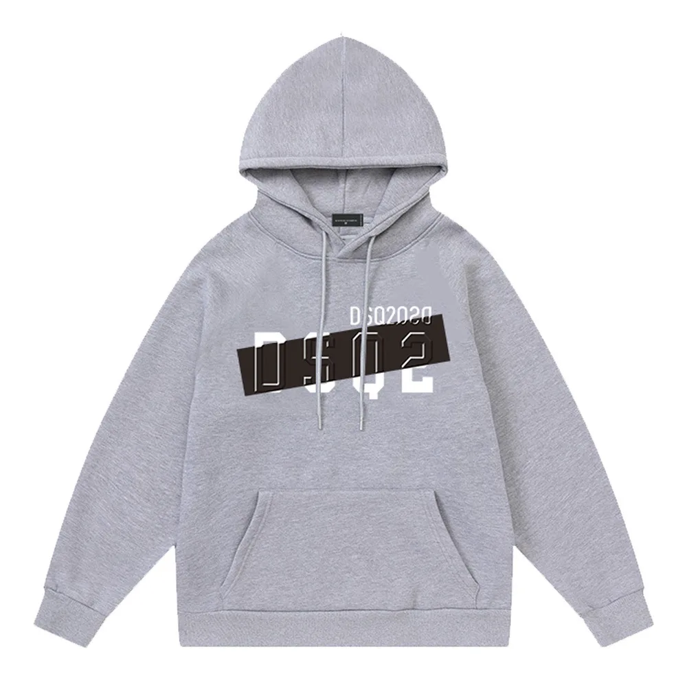 

Europe and The United States Autumn and Winter Men's and Women's Hoodie Letter Printed High-quality Pure Cotton Classic Hoodie