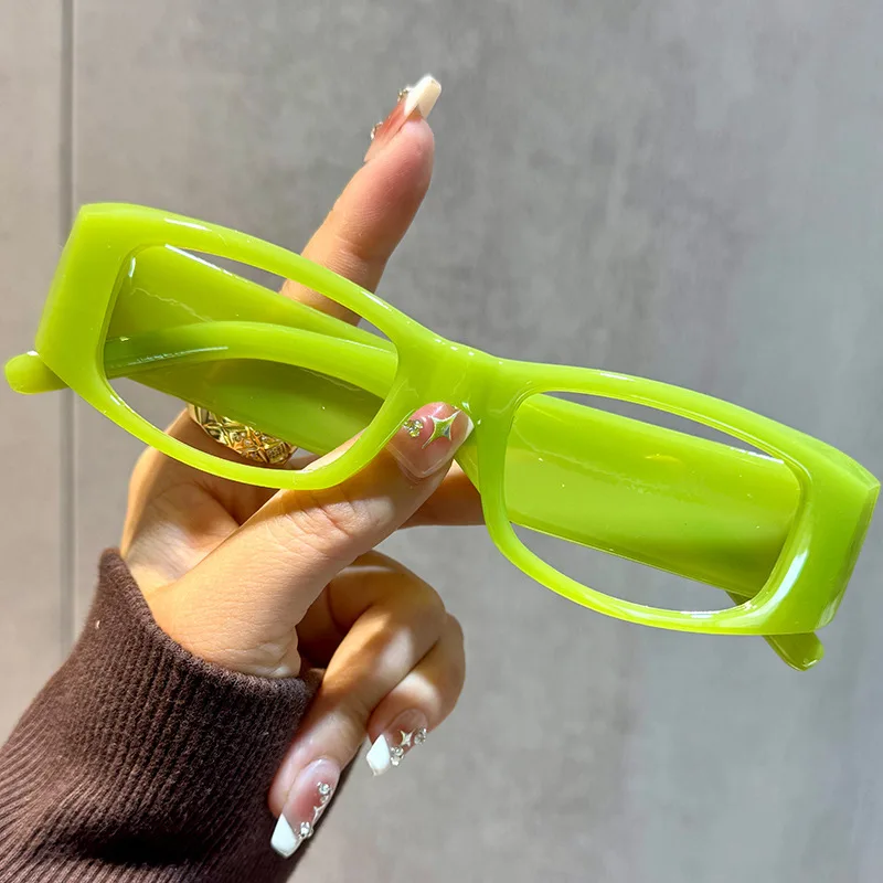 

Квадратная толстая оправа с допамином в стиле ретро, модные очки для чтения, высокое разрешение, анти-синий свет, молодежные очки для пресбиопии