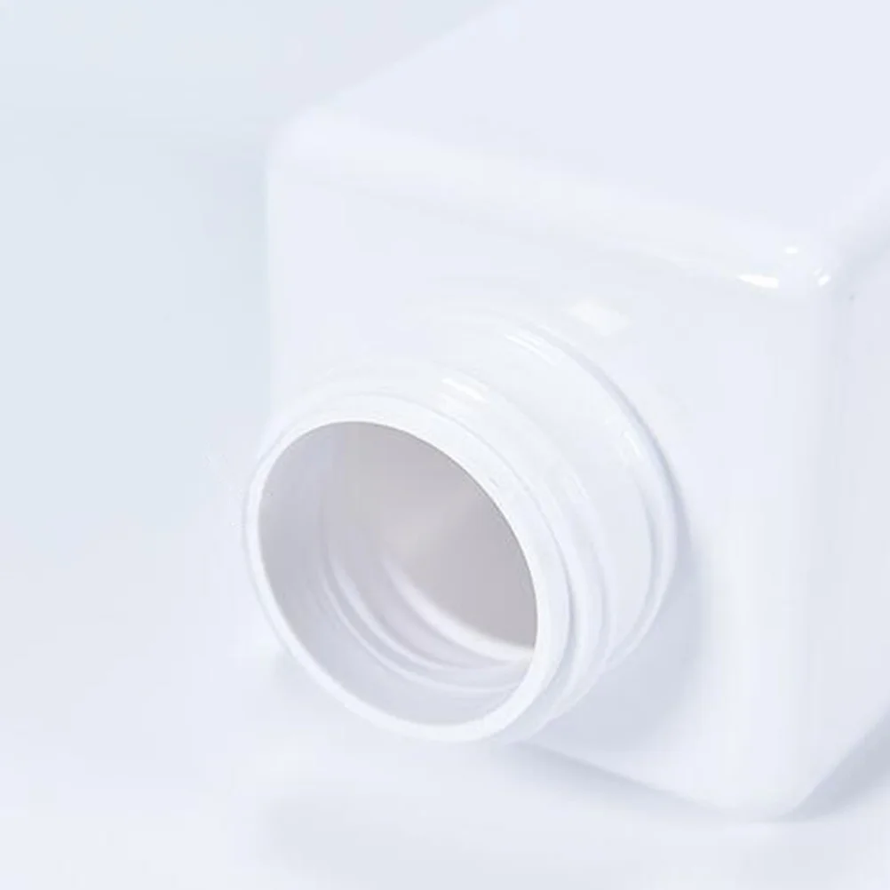 

3Pcs Square Lotion Bottle Shampoo Shower Gel Dispenser Bottles 250ml 450ml 650ml Transparent Plastic Long Straw User