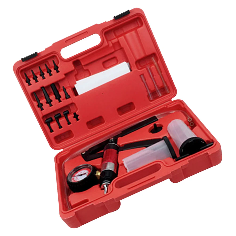

Manual Vacuum Pump Handheld Workshop Kit for Brake Bleeder Steam Protection Tool Automotive Systems Testing Vacuum Tools