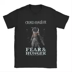 Fear And Hunger Crow Mauler Grunge Men's T Shirts Awesome Tees Short Sleeve Round Collar T-Shirt Pure Cotton Printed Clothing