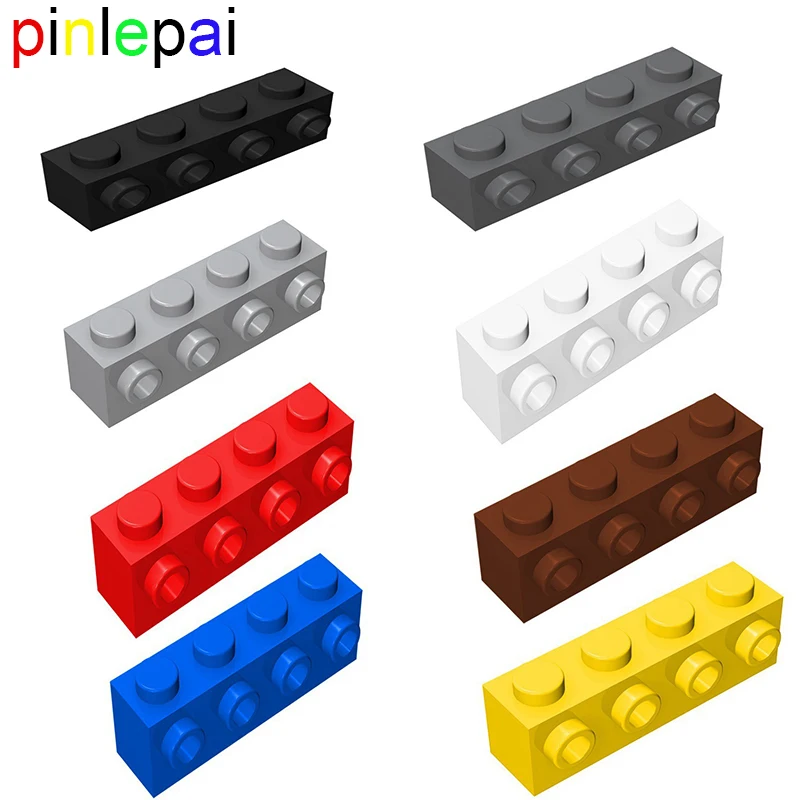 

Pinlepai 30414 1x4 Brick With 4 Knobs Studs Blocks Bricks Assemble Particle Moc Block Parts Technical Part Toys For Children