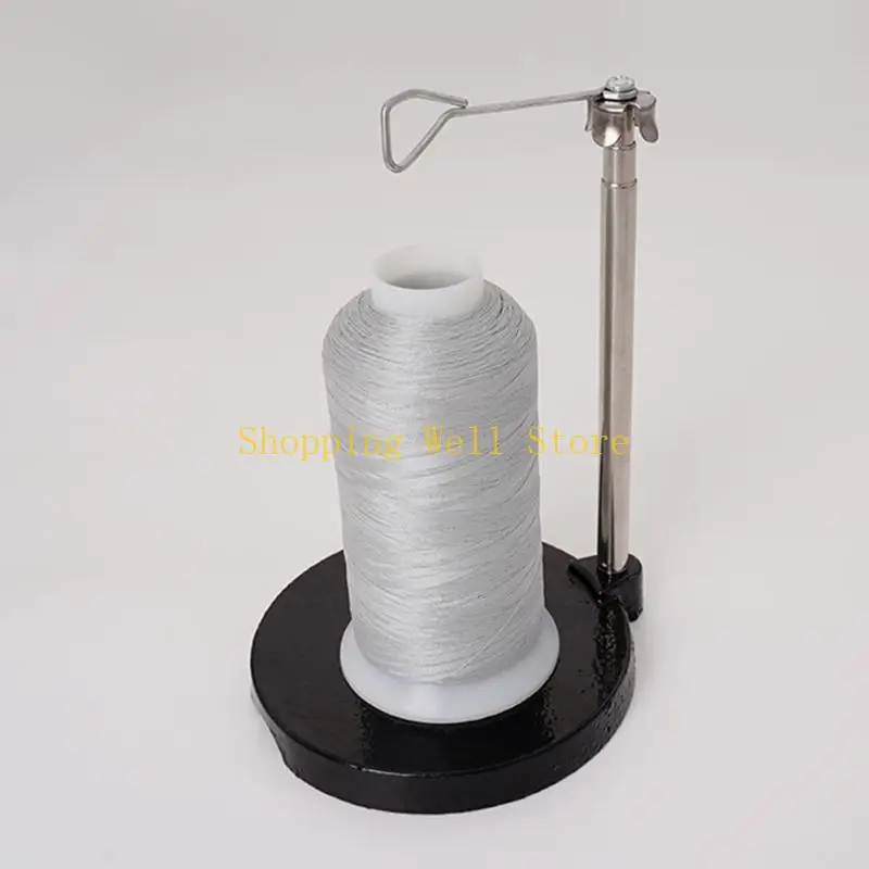 

KX4B Height Adjustable Thread Stand for Sewing Machines, Single Thread Stand Metal Adjustable Spool Holder for Embroidery