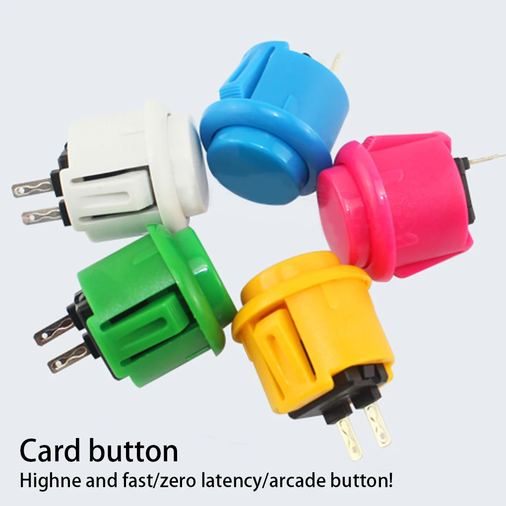 24mm elektrische Arcade-Druckknopf Player Mikrosc halter empfindliche Wartung abnehmbare Percussion Ersatz Ersatz