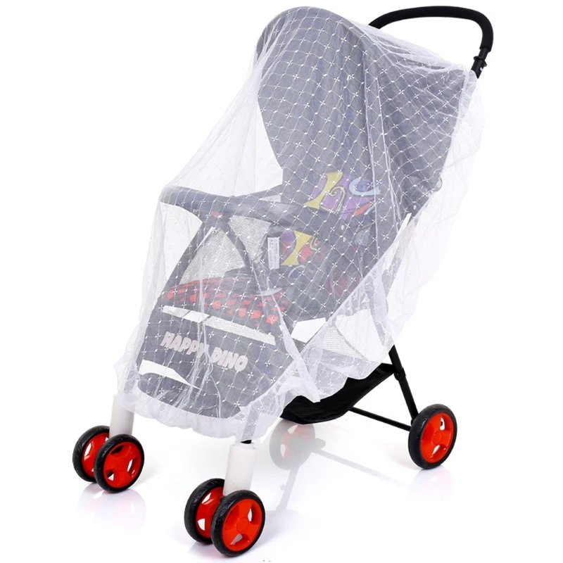 Baby Stroller Cover Breathable Mesh Mosquitoes Net Gauze Sunshade Windshield