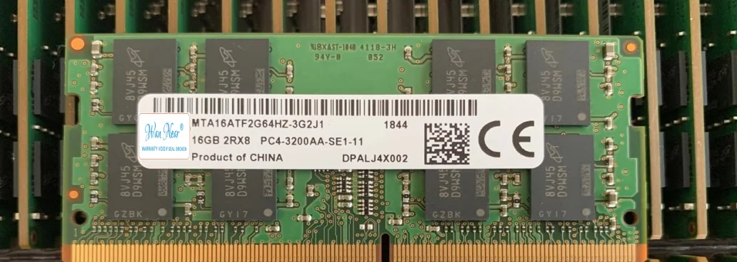 

Для MTA16ATF2G64HZ-3G2J1 notebook Micron 16GB 2Rx8 3200Mbps