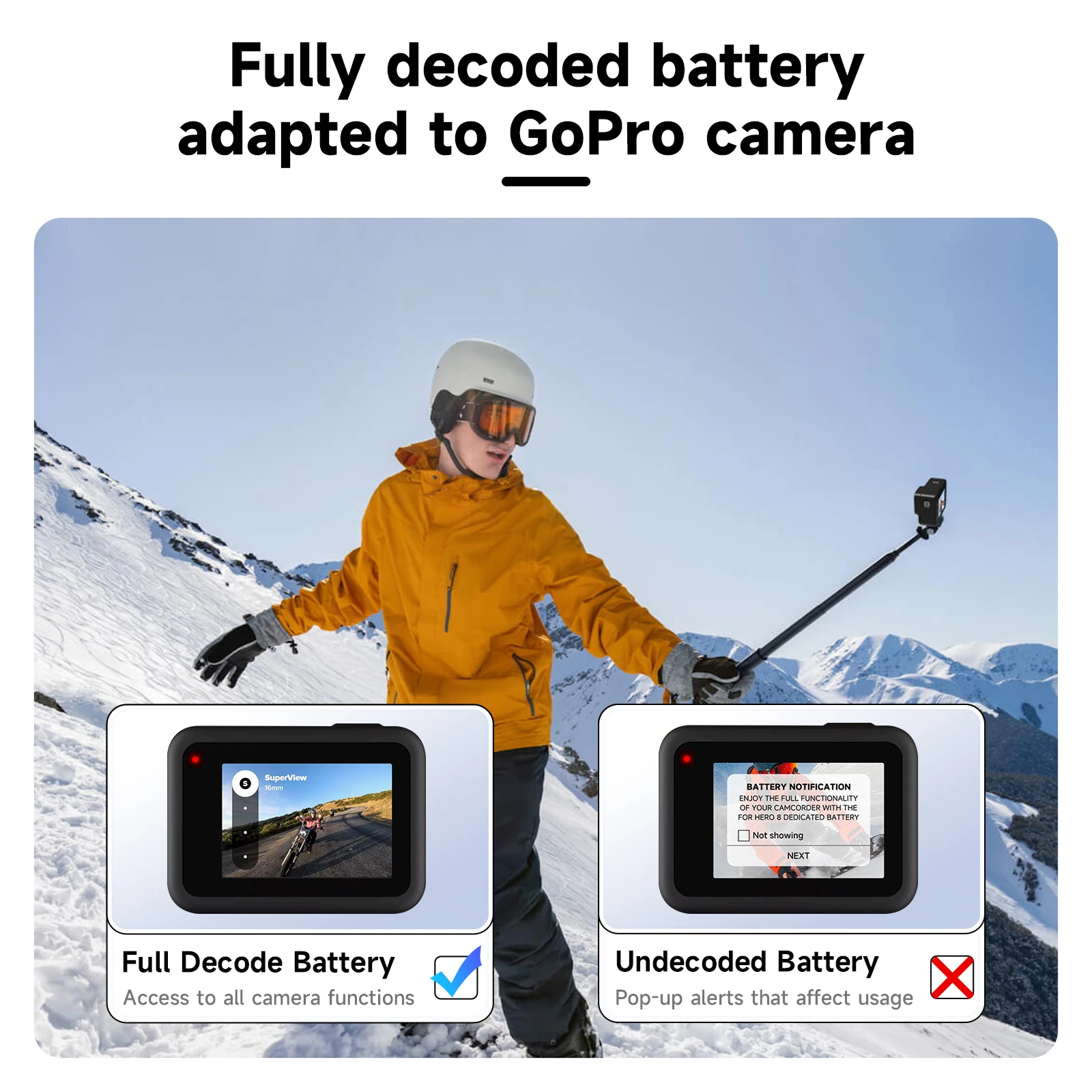 PALO 1800mAh for GoPro Hero 8 7 6 5 Camera Battery 3-Slots LCD USB Type C Fast Charging Charger for GoPro 5 6 7 8 Black Camera