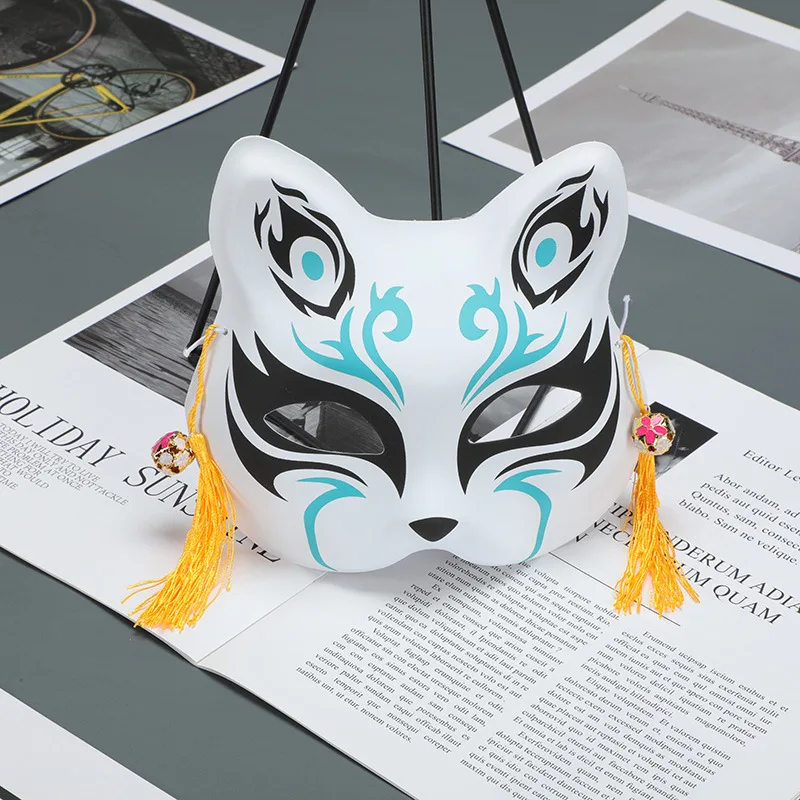 Half Cat Face Mask Female Fox Mask Full Face Antique Mask Cosplay Mask Decorative Mas Masquerade Ball Mask