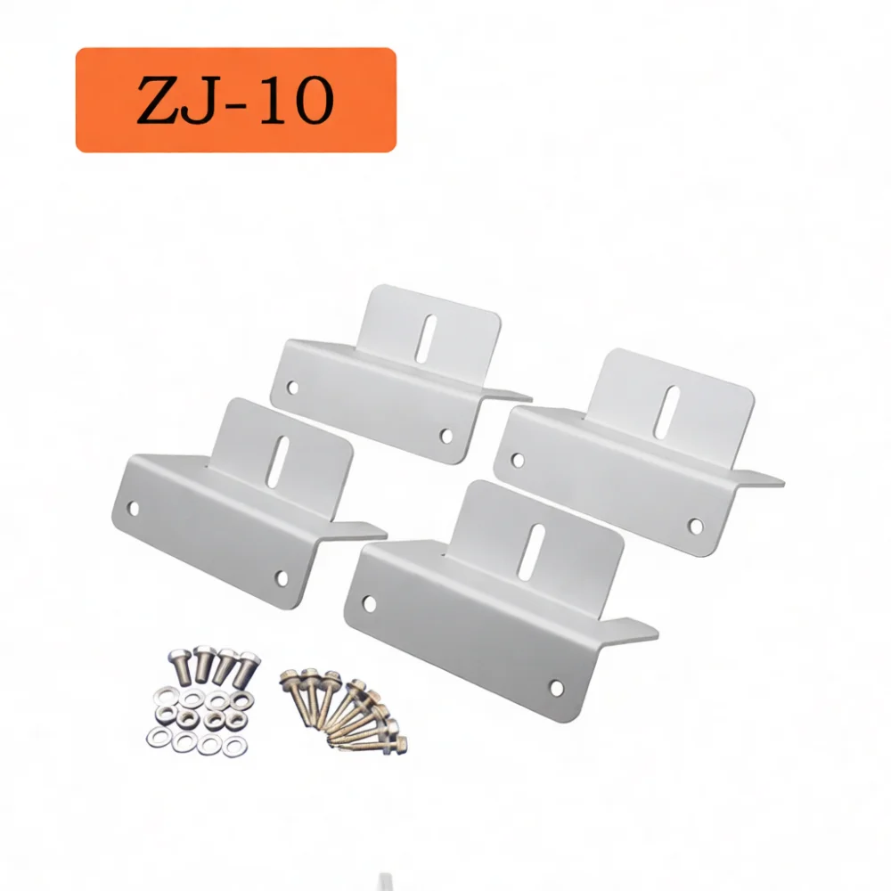Aluminum Alloy Z Bracket Solar Panel Mount RV Roof Fixing Accessory For Motorhome Yacht Boat Marine Photovoltaic Power System