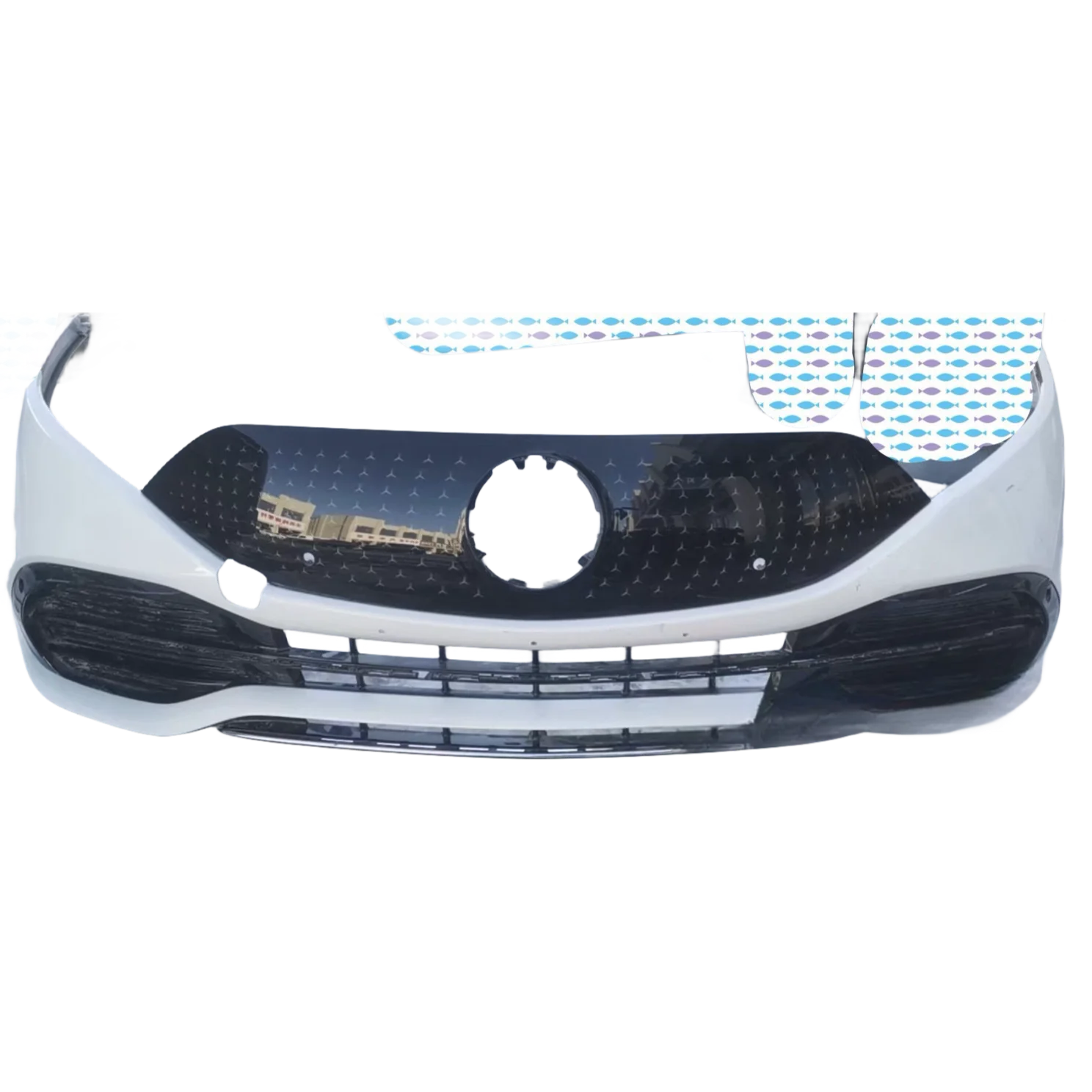 

New energy vehicle auto spare parts body kit with grille electric car bumper assembly for benz EQS450