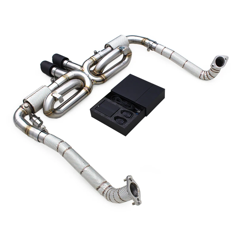 

COC Valvetronic Catback Exhaust Pipe for PORSCHE 718 Boxster Cayman 2.0T 2016-2023 Exhaust System Auto Parts