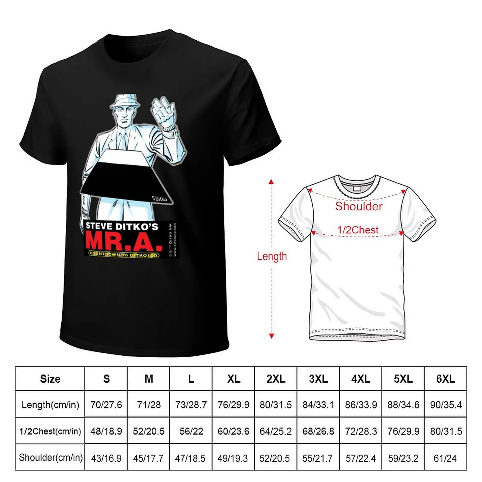 Count down to D100 (Mr. A) T-Shirt Labor Work Casual T-Shirt