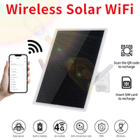 W3 Outdoor 4G Wireless Solar Wifi Router With SIM Card Slot Built in Rechargeable Battery 15W Solar Panel Powered WiFi Router