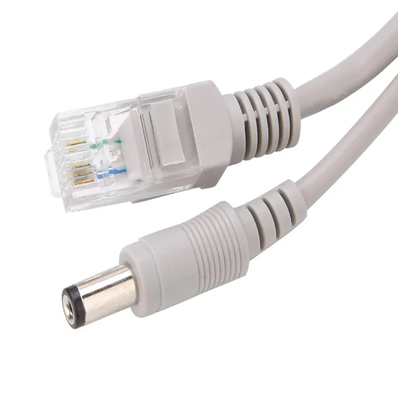 30m CCTV Cable RJ45 + DC 12V Power Lan Cable Cord Network Cables for video surveillance  2 in 1 Network  Extension Lan IP Camera