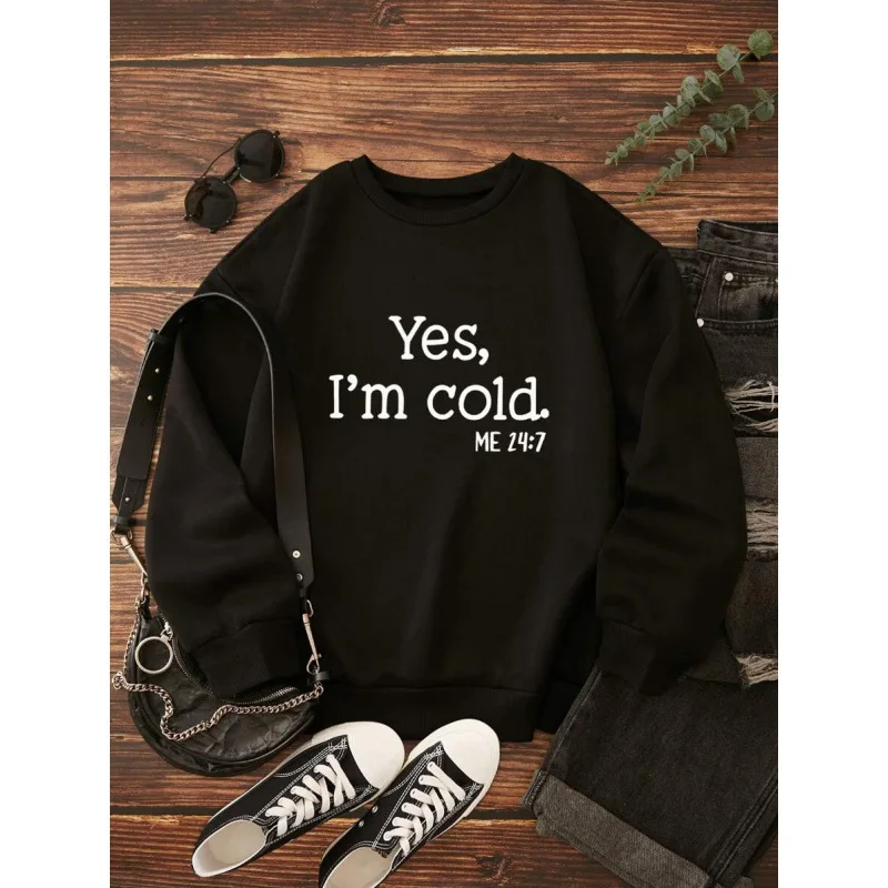 

Letter Crew Neck Hoodie round Neck Sweatshirt Unisex Resistant to Deformation Spring Summer Autumn Fashion Streetwear