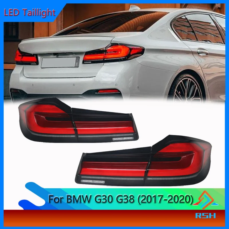 

Tail Light For 2018-2020 BMW 5 Series G30 Taillight Assembly Modification Turn Signal LED Taillight Plug And Play Accessories
