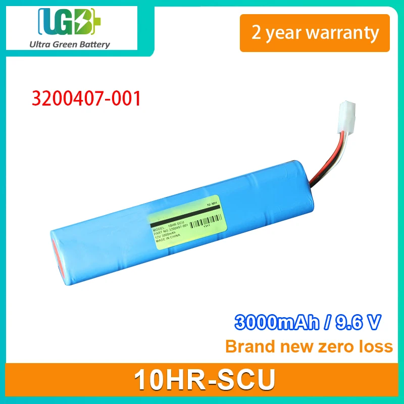 

UGB New battery For LP20 10HR-SCU LIFEPAK20 3200407-001 Medical battery 12V 3000mAh