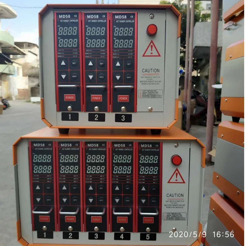 

3 Zone Temperature Controller K/J Type Pid Hot Runner Temperature Box for Injec tion Mold